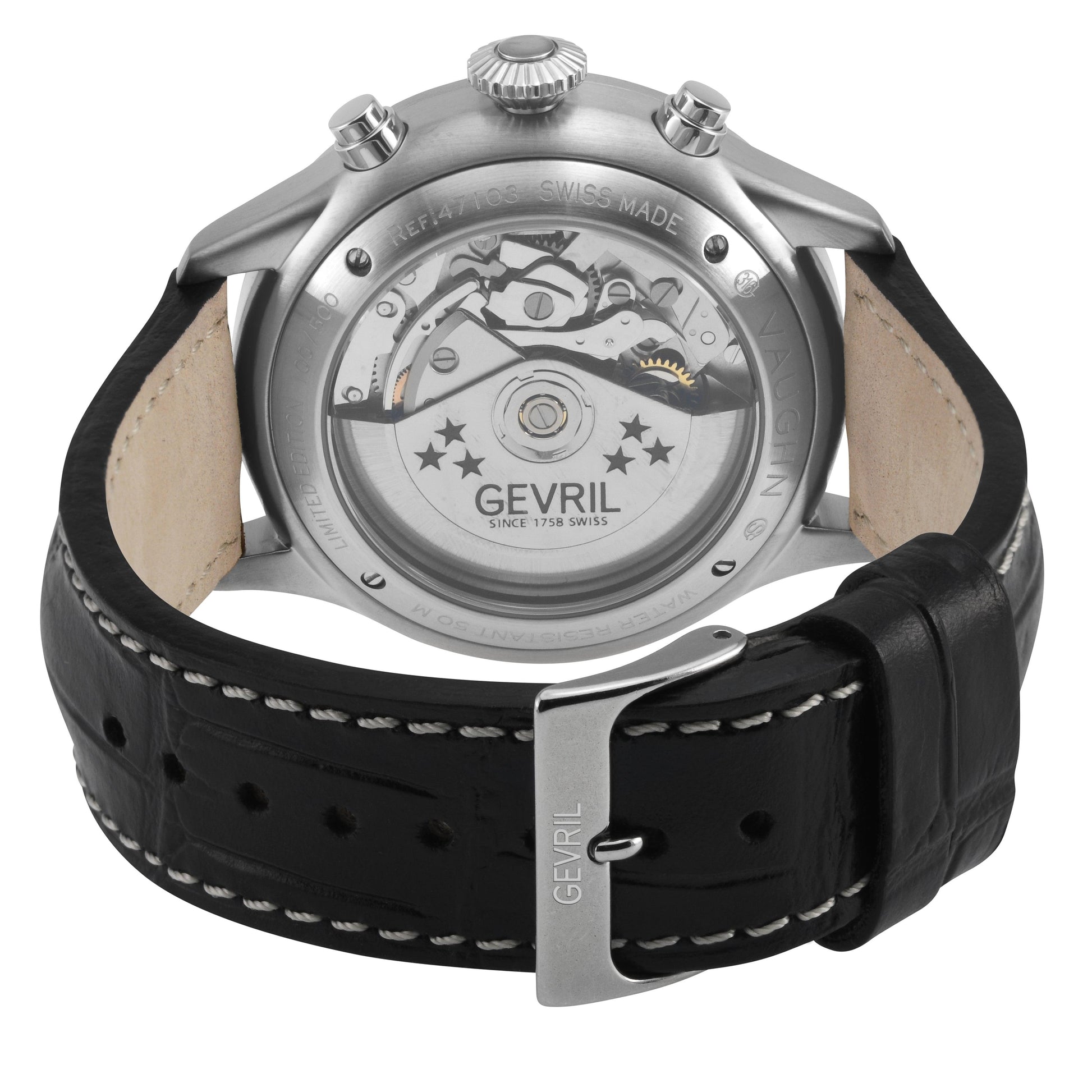 Gevril-Luxury-Swiss-Watches-Gevril Vaughn Chronograph- Pilot-