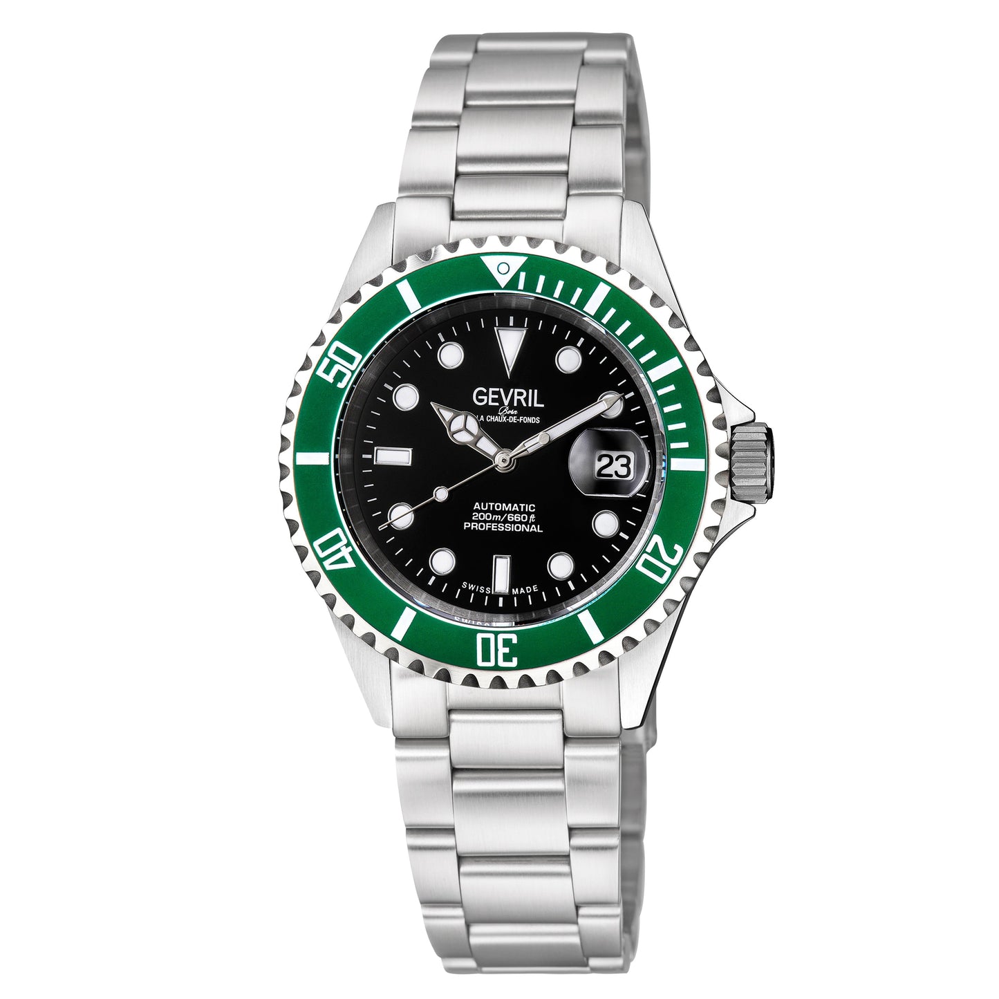Gevril-Luxury-Swiss-Watches-Gevril Wall Street - Ceramic Bezel-4852A