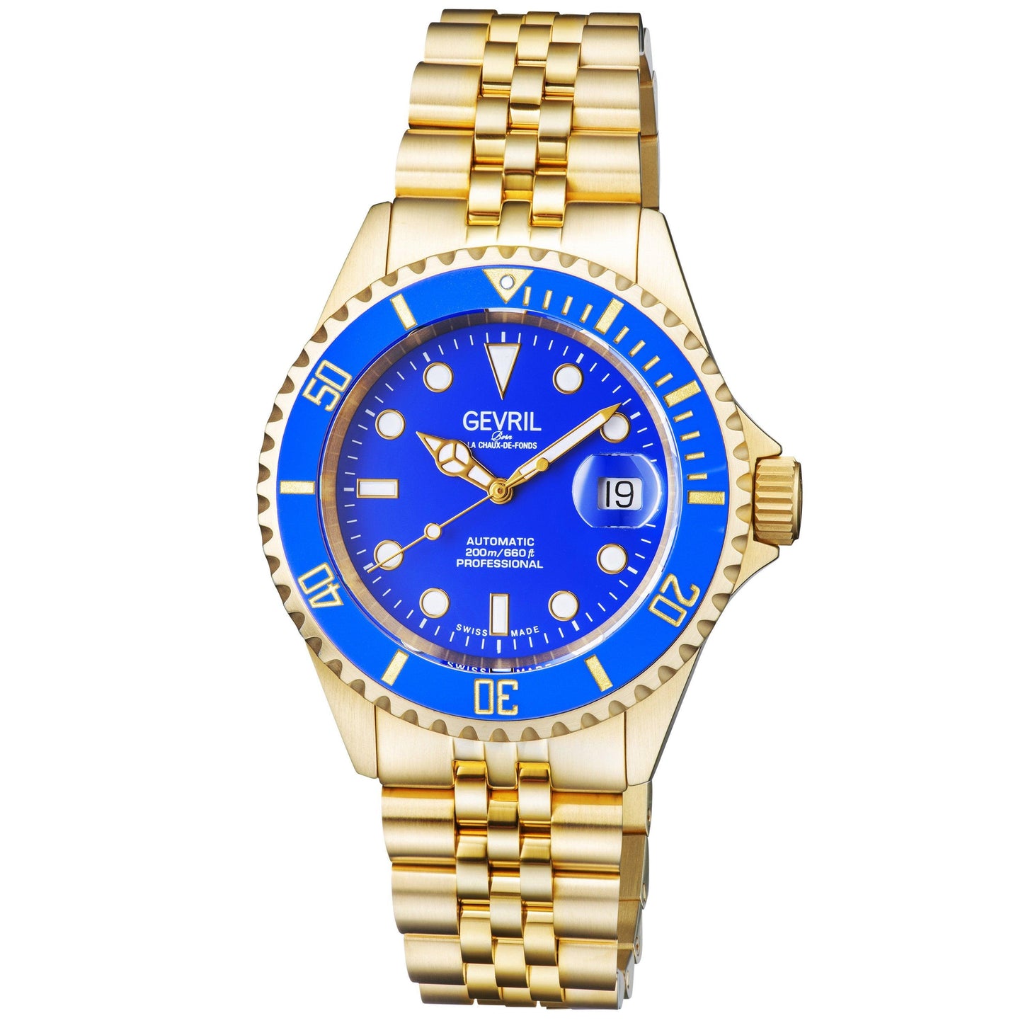 Gevril-Luxury-Swiss-Watches-Gevril Wall Street - Ceramic Bezel-4854B