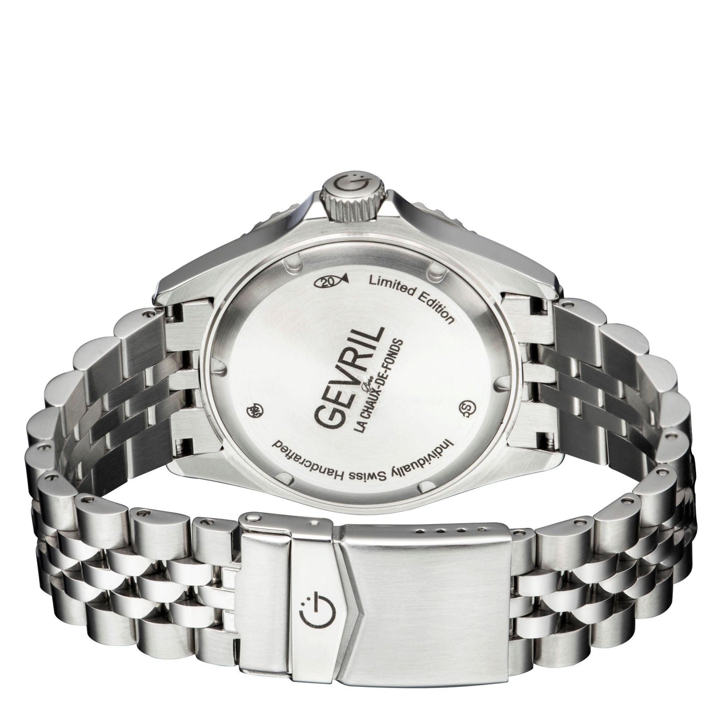 Gevril-Luxury-Swiss-Watches-Gevril Wall Street - Ceramic Bezel-4954B