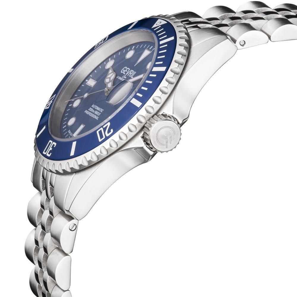 Gevril-Luxury-Swiss-Watches-Gevril Wall Street - Ceramic Bezel-