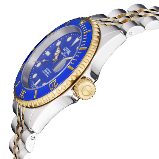 Gevril-Luxury-Swiss-Watches-Gevril Wall Street - Ceramic Bezel-