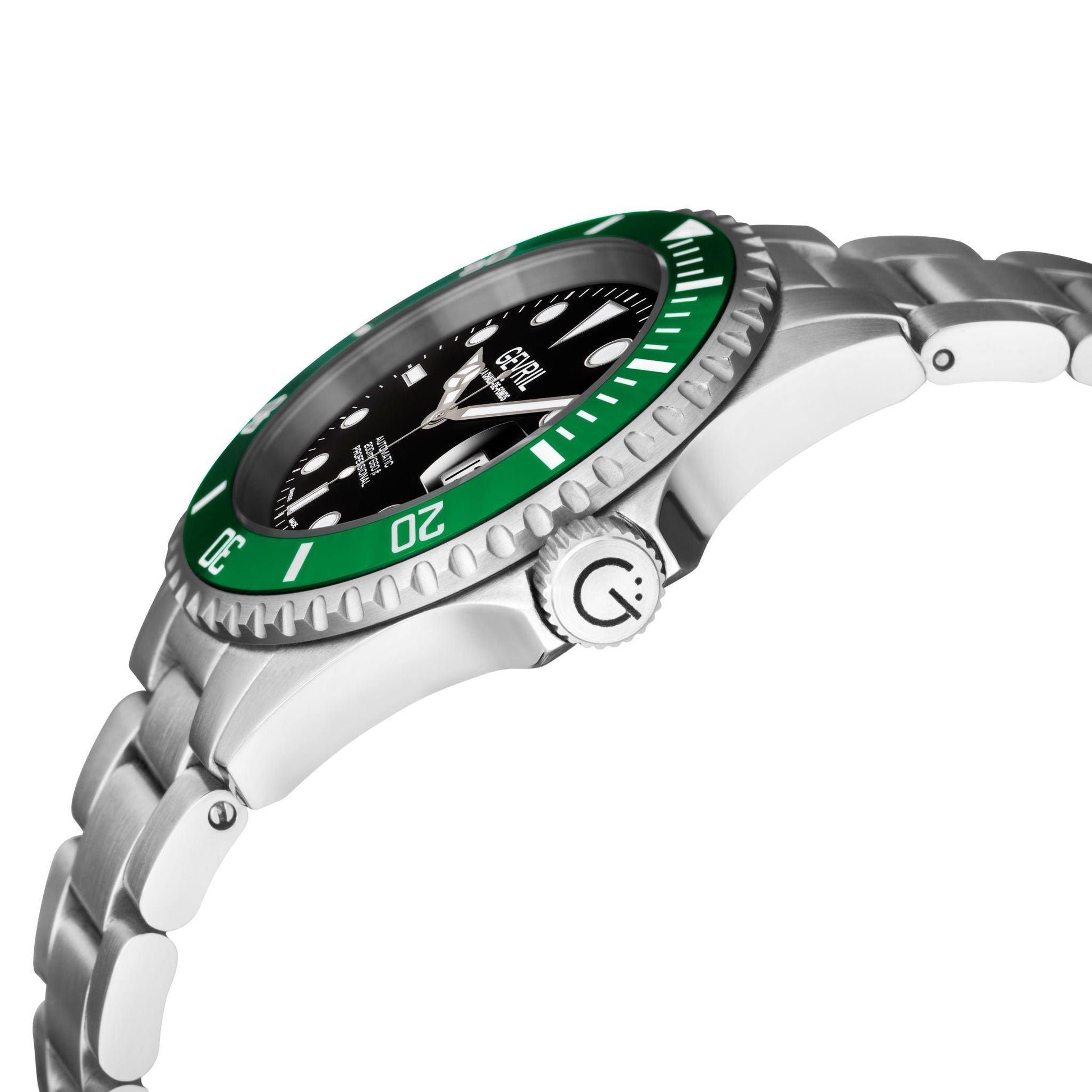 Gevril-Luxury-Swiss-Watches-Gevril Wall Street - Ceramic Bezel-