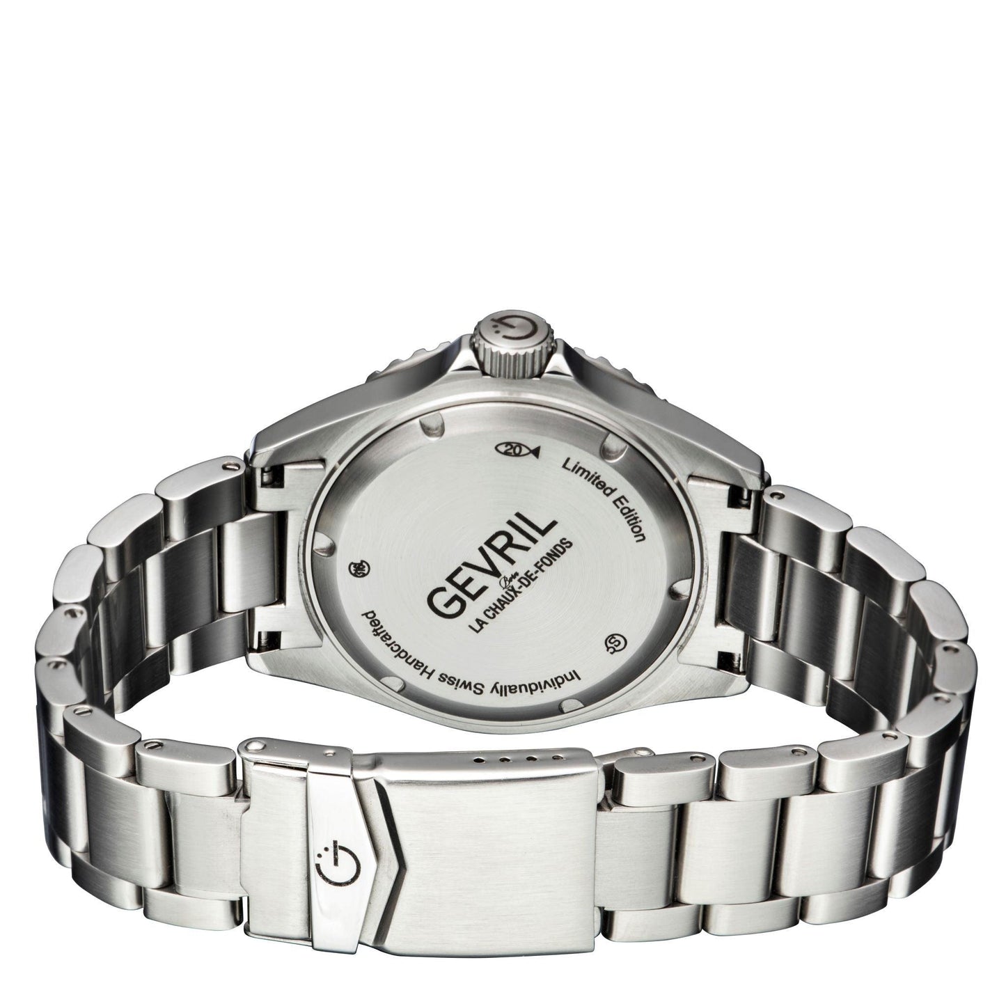Gevril-Luxury-Swiss-Watches-Gevril Wall Street - Ceramic Bezel-