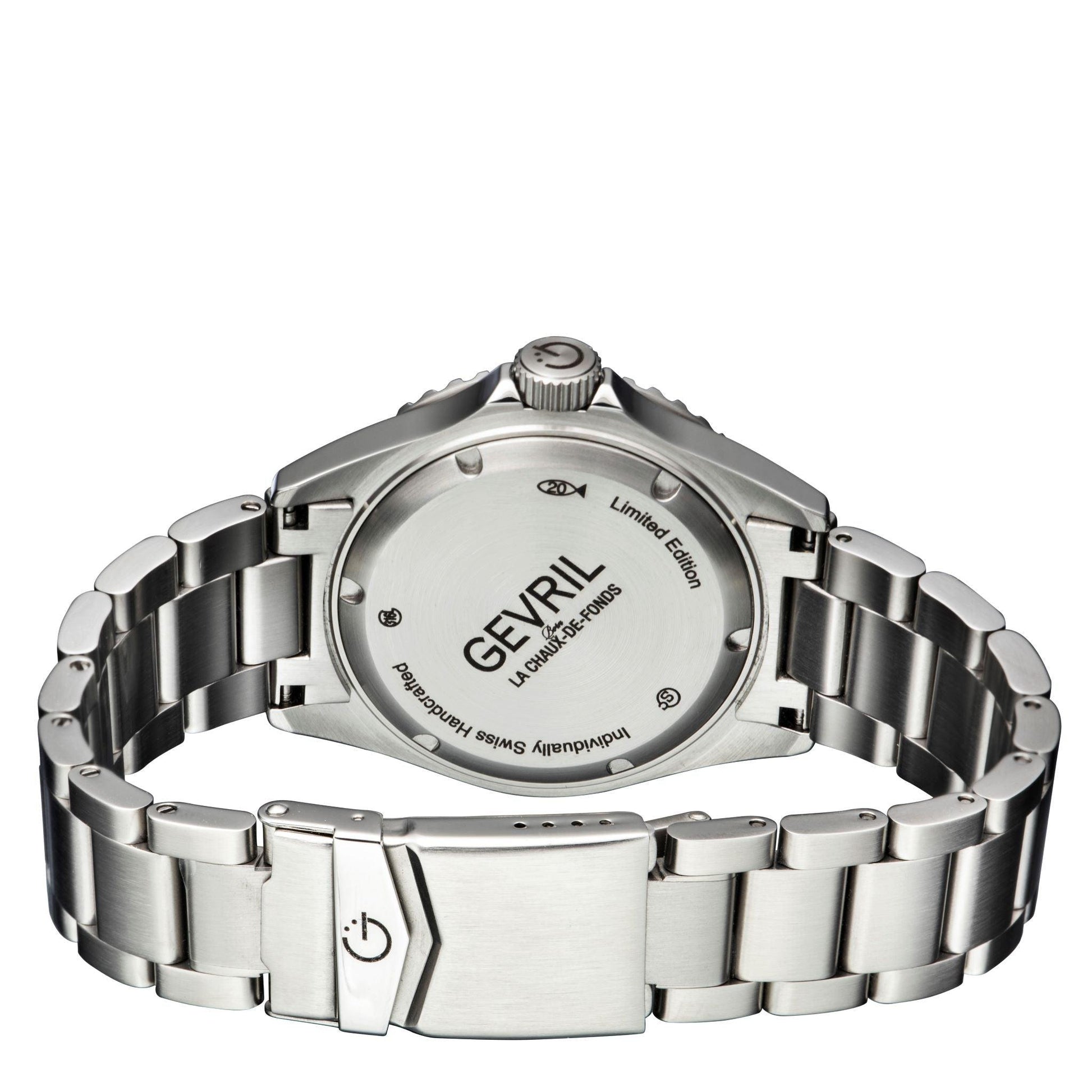 Gevril-Luxury-Swiss-Watches-Gevril Wall Street - Ceramic Bezel-