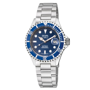 Gevril-Luxury-Swiss-Watches-Gevril Wall Street - Ceramic Bezel-