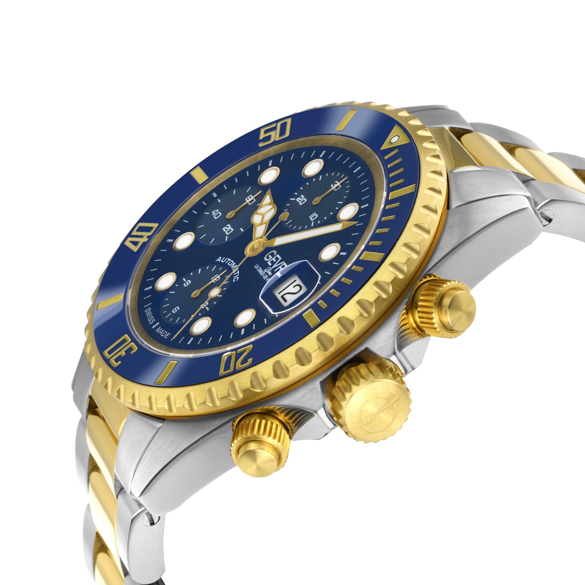 Gevril-Luxury-Swiss-Watches-Gevril Wall Street - Chronograph-