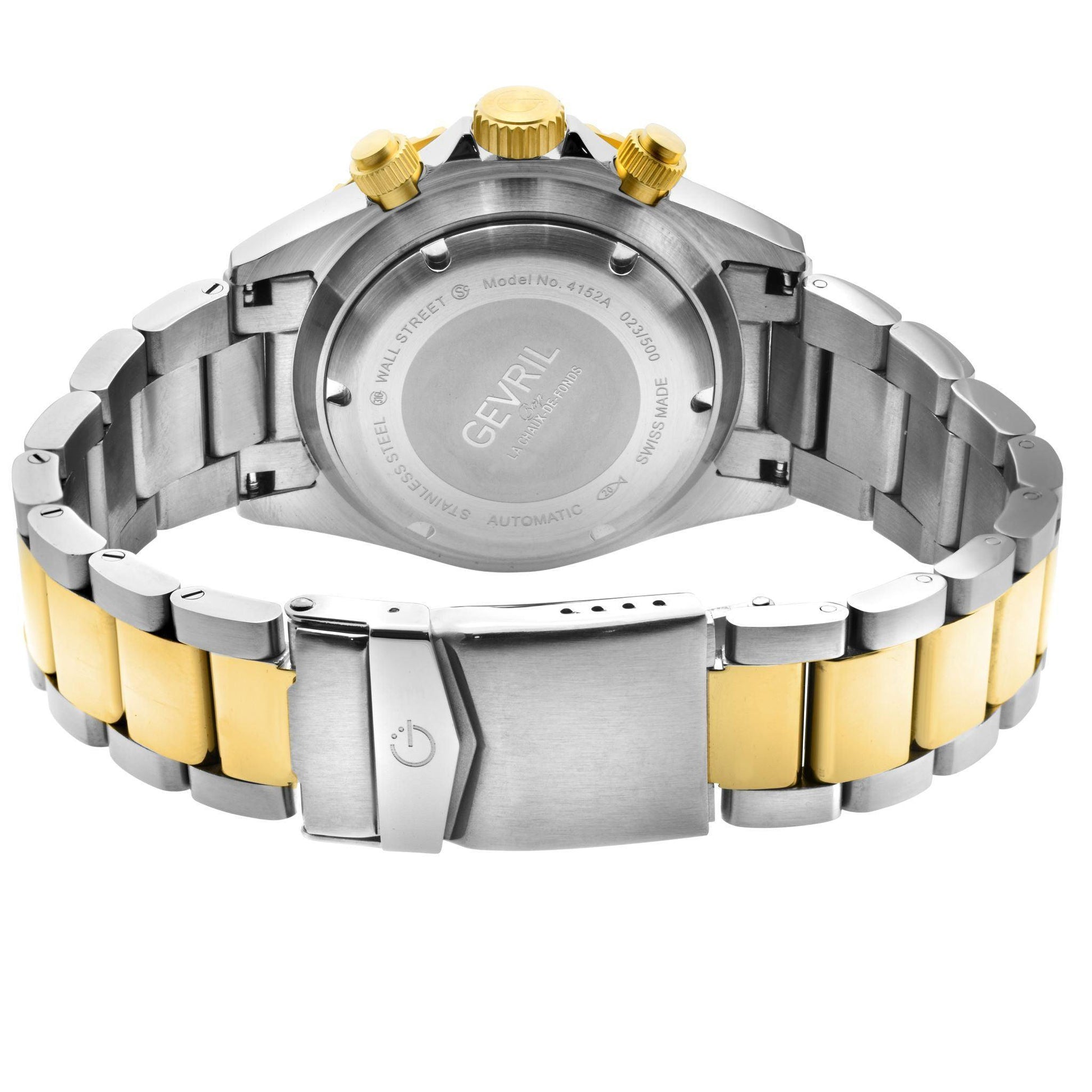 Gevril-Luxury-Swiss-Watches-Gevril Wall Street - Chronograph-