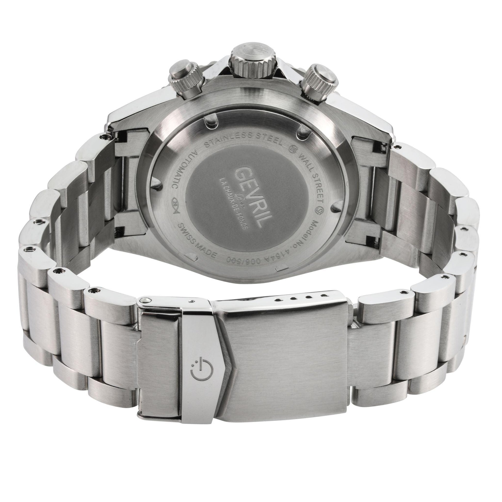 Gevril-Luxury-Swiss-Watches-Gevril Wall Street - Chronograph-