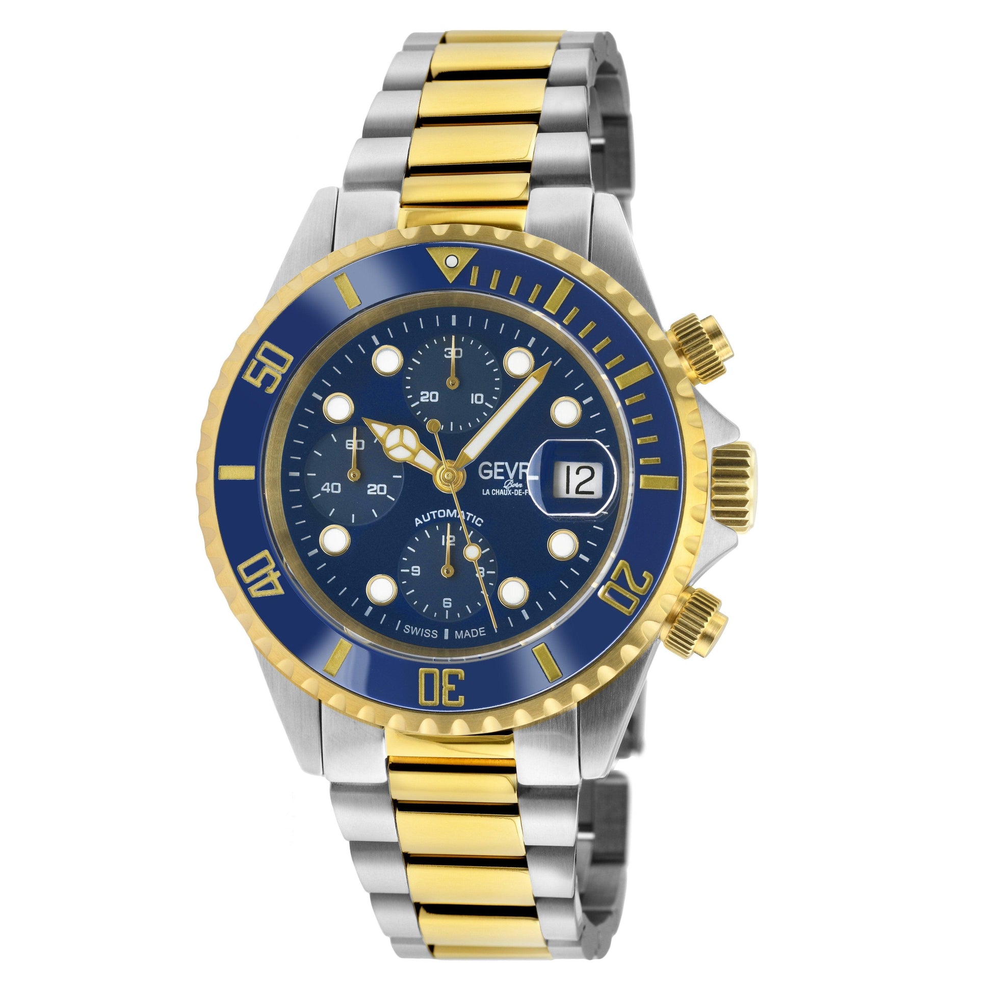 Gevril-Luxury-Swiss-Watches-Gevril Wall Street - Chronograph-