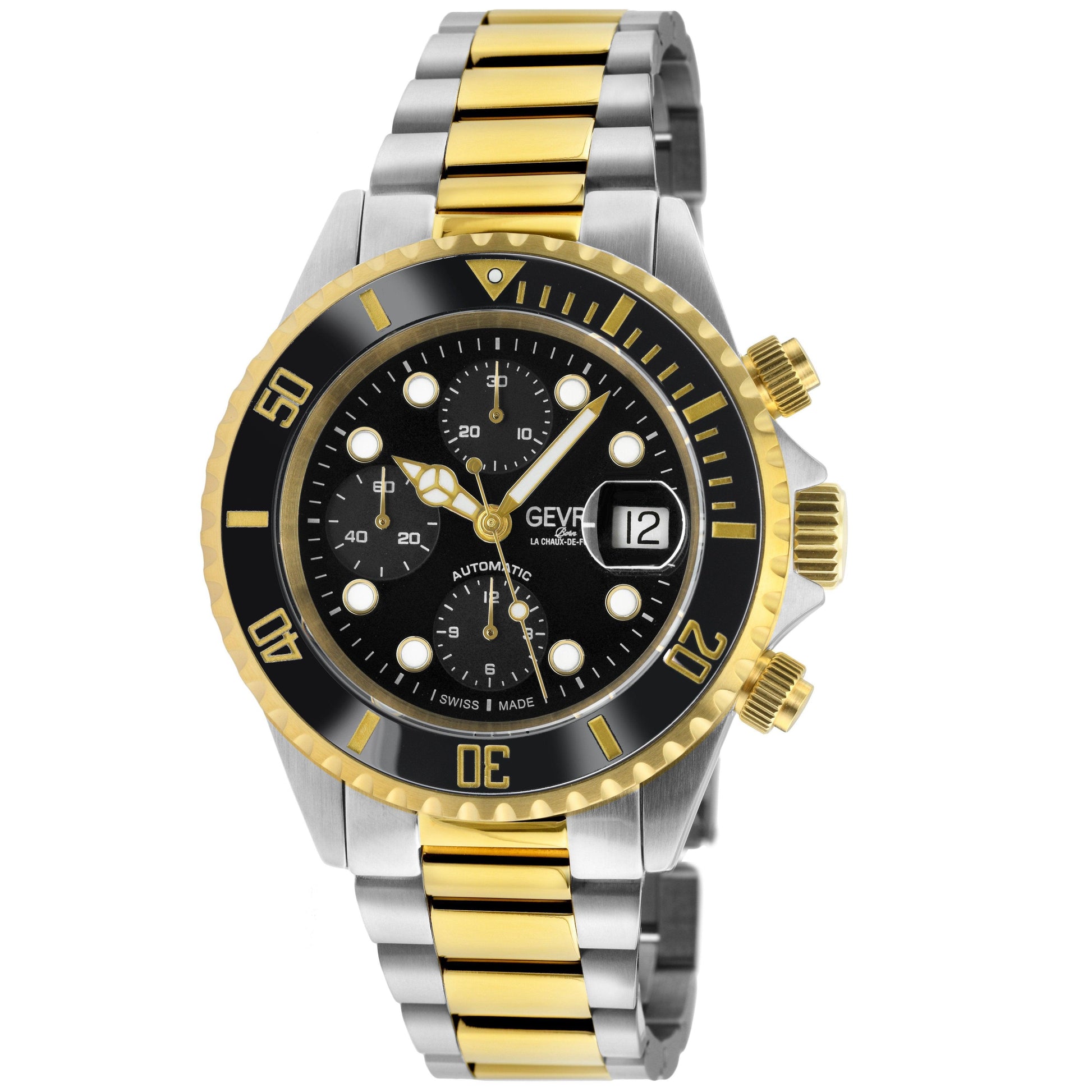 Gevril-Luxury-Swiss-Watches-Gevril Wall Street - Chronograph-