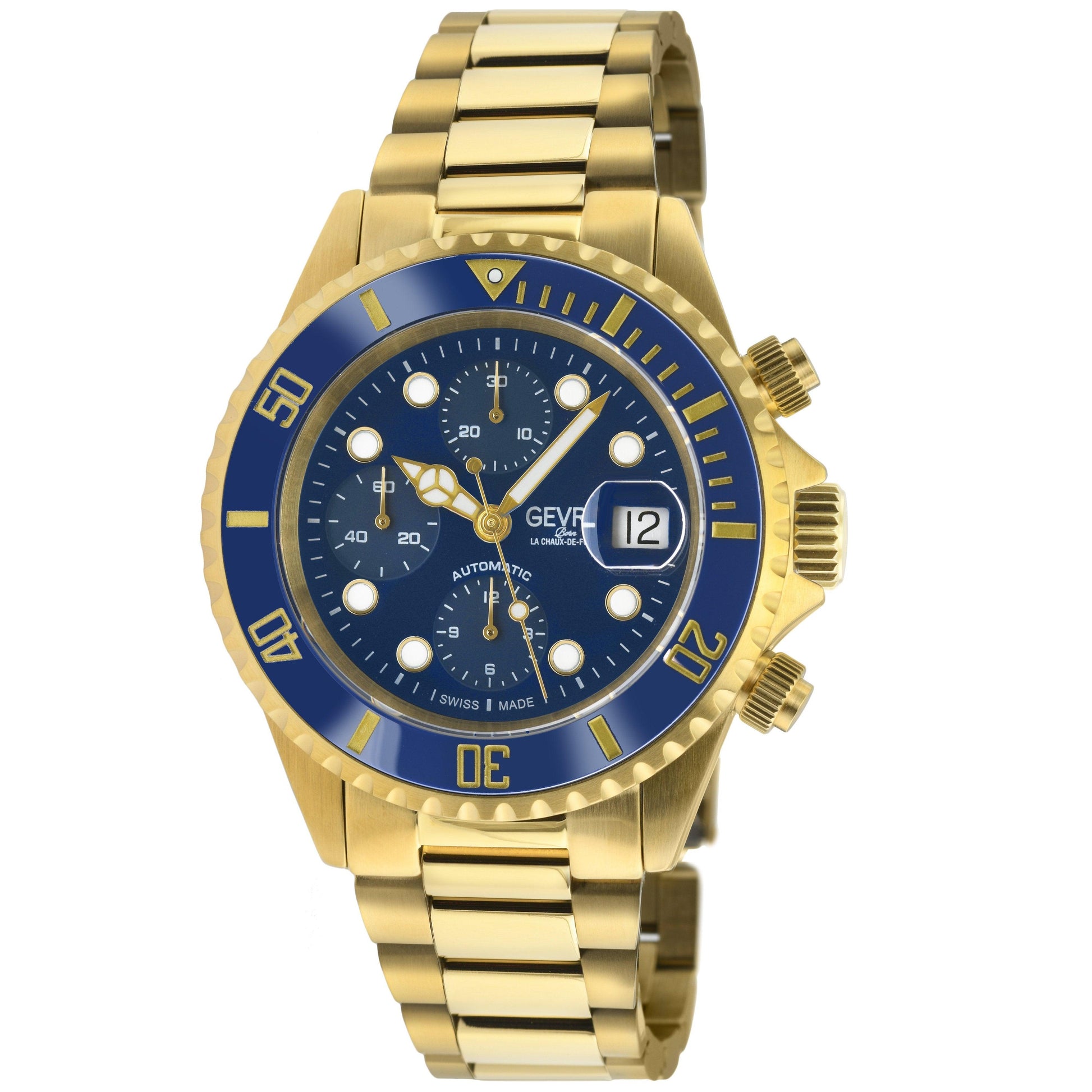 Gevril-Luxury-Swiss-Watches-Gevril Wall Street - Chronograph-