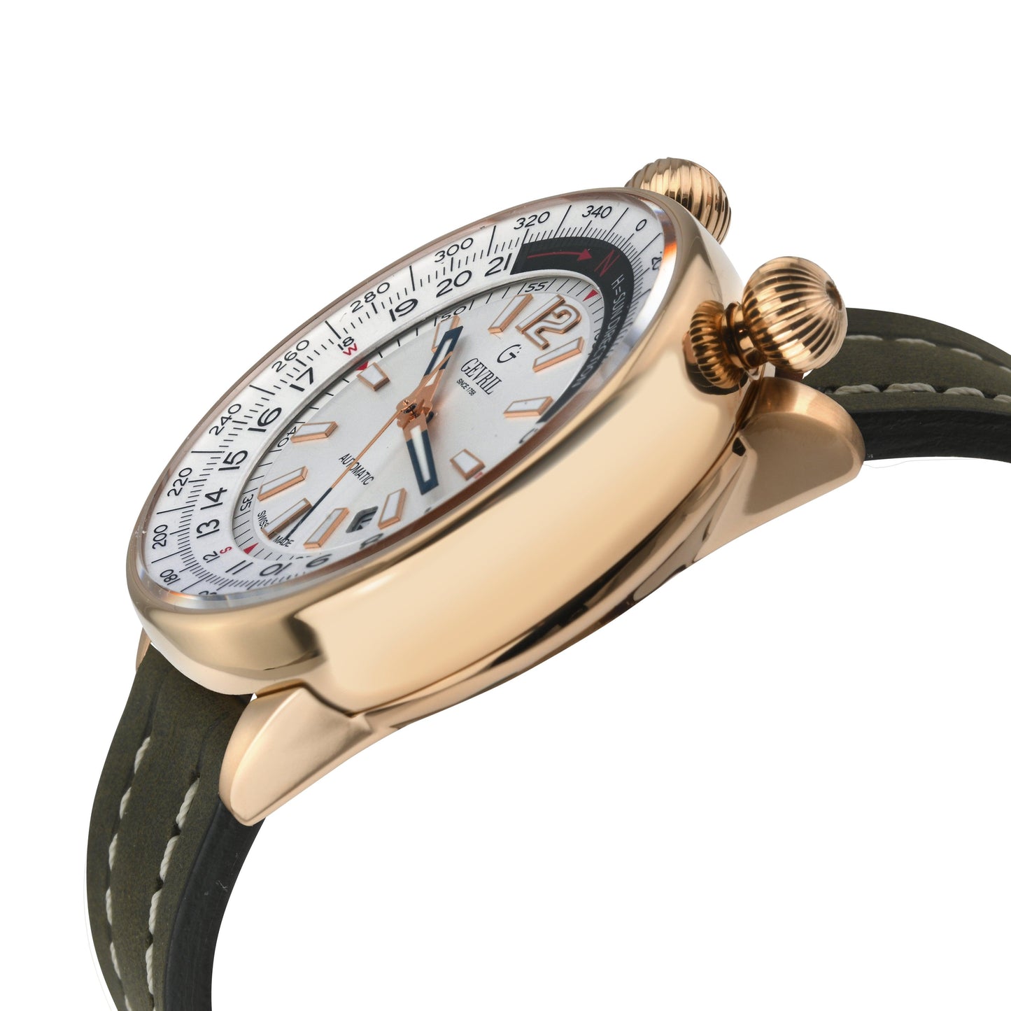 Gevril-Luxury-Swiss-Watches-Gevril Wallabout - Solar Compass-