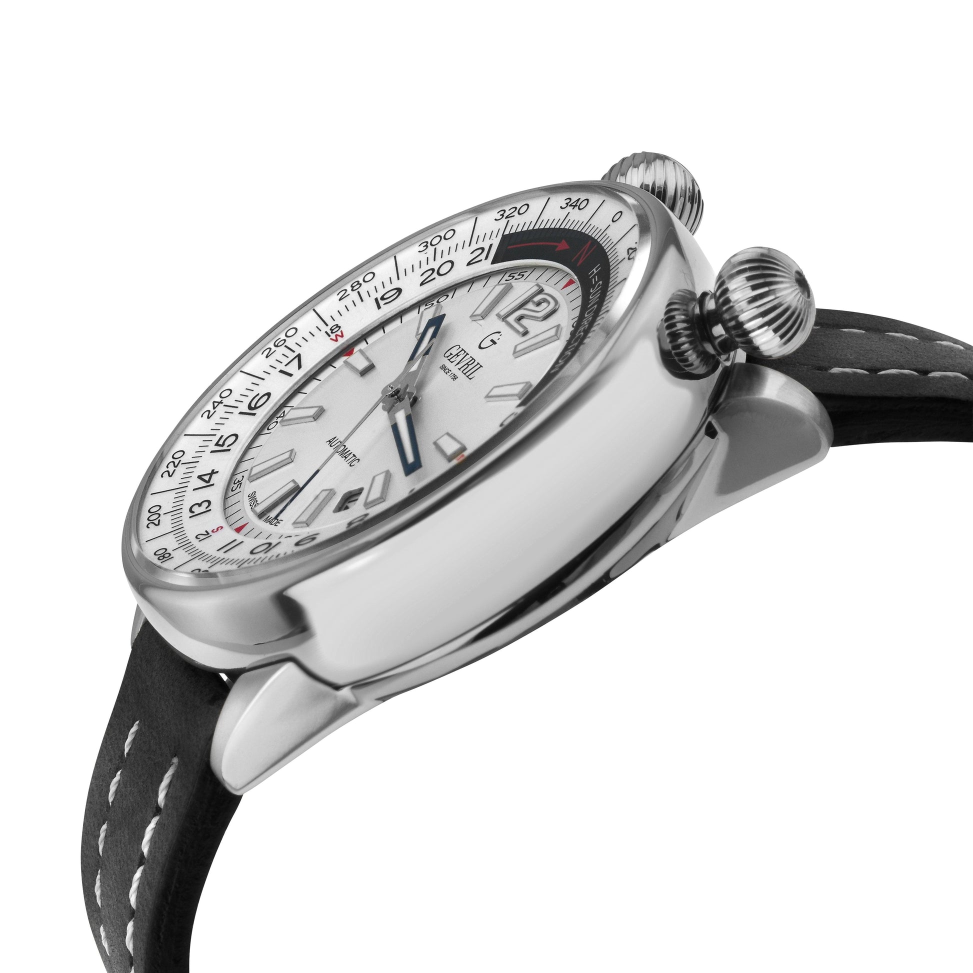Gevril-Luxury-Swiss-Watches-Gevril Wallabout - Solar Compass-
