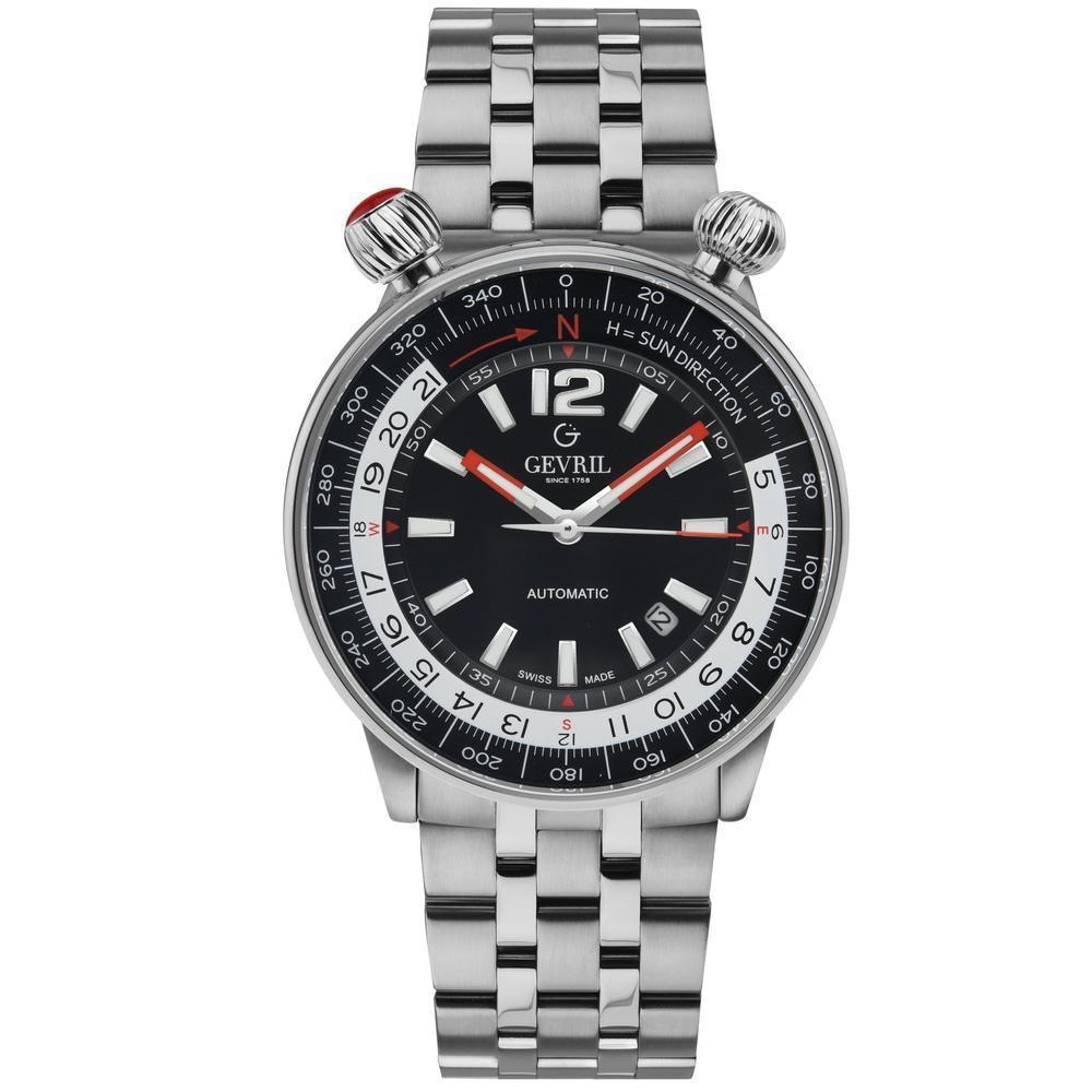 Gevril-Luxury-Swiss-Watches-Gevril Wallabout - Solar Compass-