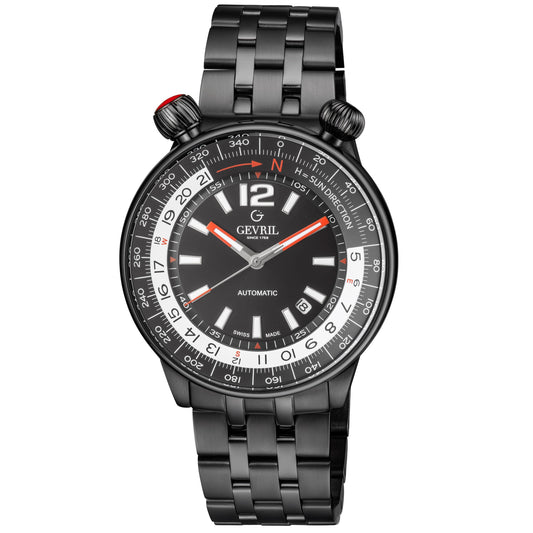 Gevril-Luxury-Swiss-Watches-Gevril Wallabout - Solar Compass-